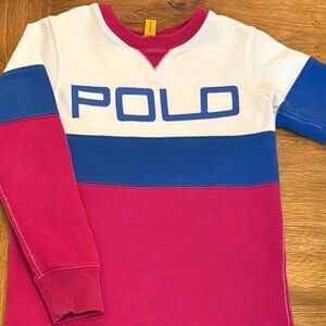 Polo by Ralph Lauren Pink and Blue Casual Dress